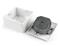 GEMBIRD CAT6 STP 2-port wall mount face plate MWS-2S6-01 small