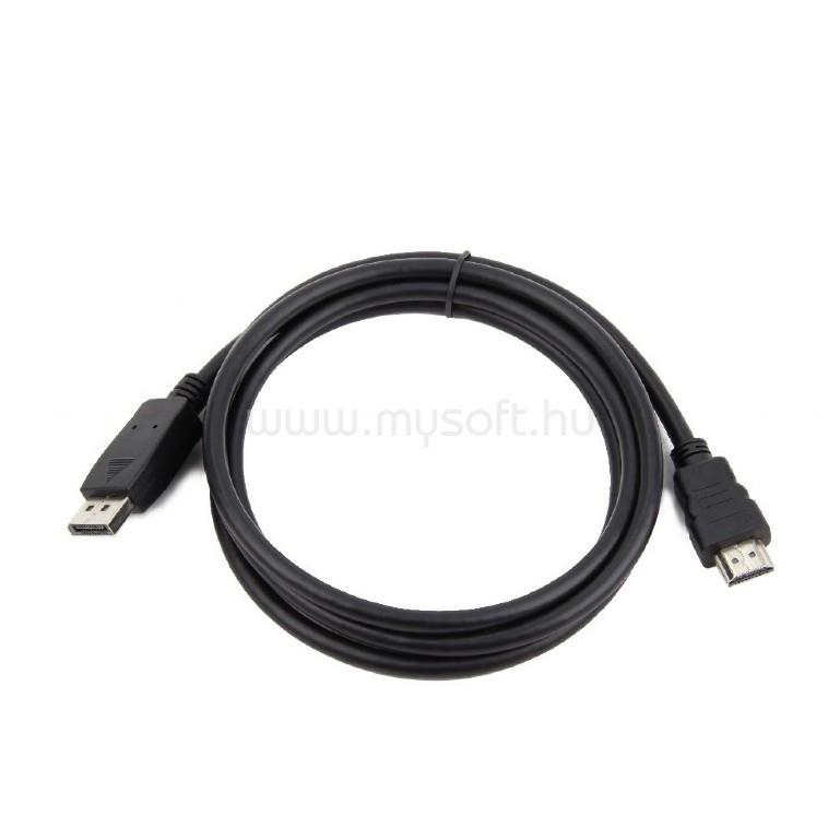GEMBIRD CC-DP-HDMI-1M DisplayPort/HDMI átalakító kábel 1m