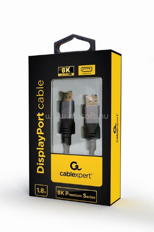 GEMBIRD CC-DP8K-6 DisplayPort prémium 8K kábel 1.8 m