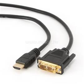 GEMBIRD CC-HDMI-DVI-0.5M HDMI/DVI átalakító kábel aranyozott csatlakozóval 0.5 m CC-HDMI-DVI-0.5M small