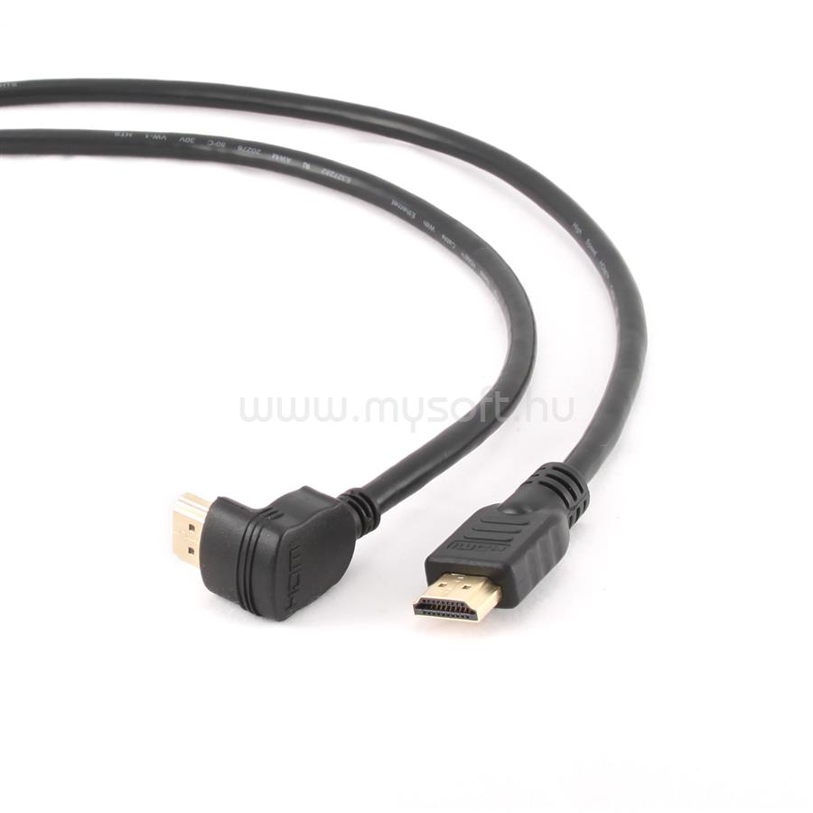 GEMBIRD CC-HDMI490-6 90 degrees HDMI male-male cable with gold-plated connectors 1.8m