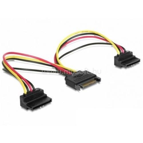 GEMBIRD CC-SATAM2F-02 cable power SATA 15 pin -> 2x SATA HDD angled connectors