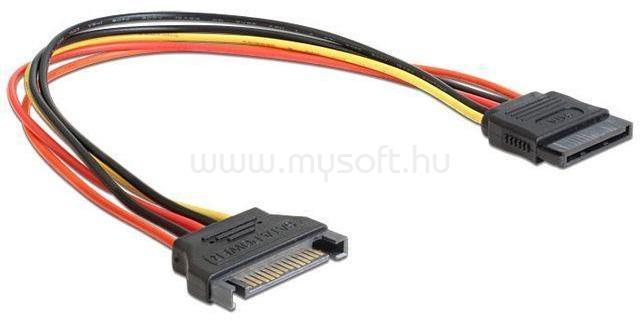 GEMBIRD CC-SATAMF-01 extention cable power SATA 15pin M/F 30 cm