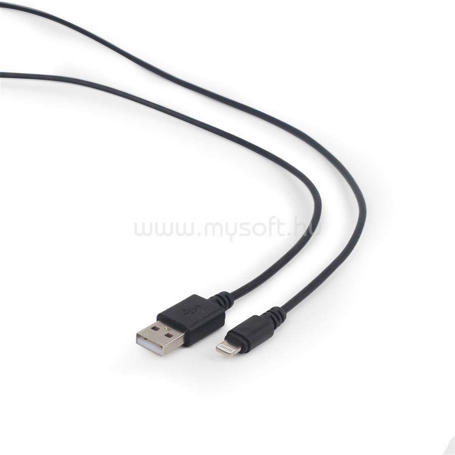 GEMBIRD CC-USB2-AMLM-1M USB data sync and charging 8-pin cable 1m black