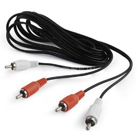 GEMBIRD CCA-2R2R-6 RCA stereo audio cable 1.8m CCA-2R2R-6 small