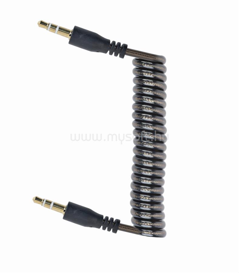 GEMBIRD CCA-405-6 stereo spiral audio cable JACK 3 5mm M / JACK 3 5mm M 1.8M