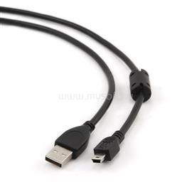 GEMBIRD CCF-USB2-AM5P-6 USB 2.0 A- MINI 5PM 1.8m cable with ferrite core CCF-USB2-AM5P-6 small