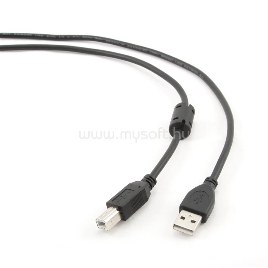 GEMBIRD CCF-USB2-AMBM-10 USB 2.0 A- B 3m cable with ferrite core