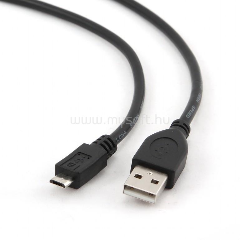 GEMBIRD CCP-mUSB2-AMBM-0.1M Micro-USB cable 0.1m black