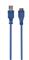 GEMBIRD CCP-MUSB3-AMBM-0.5M AM-MicroUSB 3.0 0.5m kábel (kék) CCP-MUSB3-AMBM-0.5M small