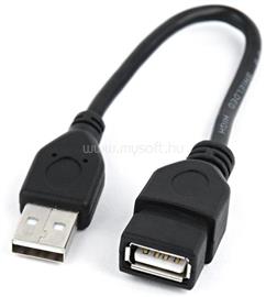 GEMBIRD CCP-USB2-AMAF-0.15M USB 2.0 A Male - A Female socket 0.15M cable black CCP-USB2-AMAF-0.15M small