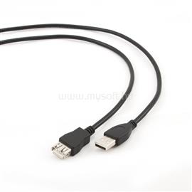 GEMBIRD CCP-USB2-AMAF-6 USB 2.0 A Male - A Female socket 6ft cable black CCP-USB2-AMAF-6 small