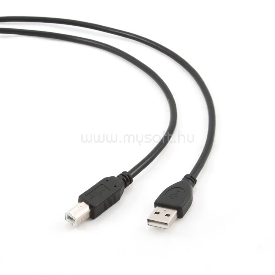 GEMBIRD CCP-USB2-AMBM-6 USB 2.0 A- B 1 8m cable black color