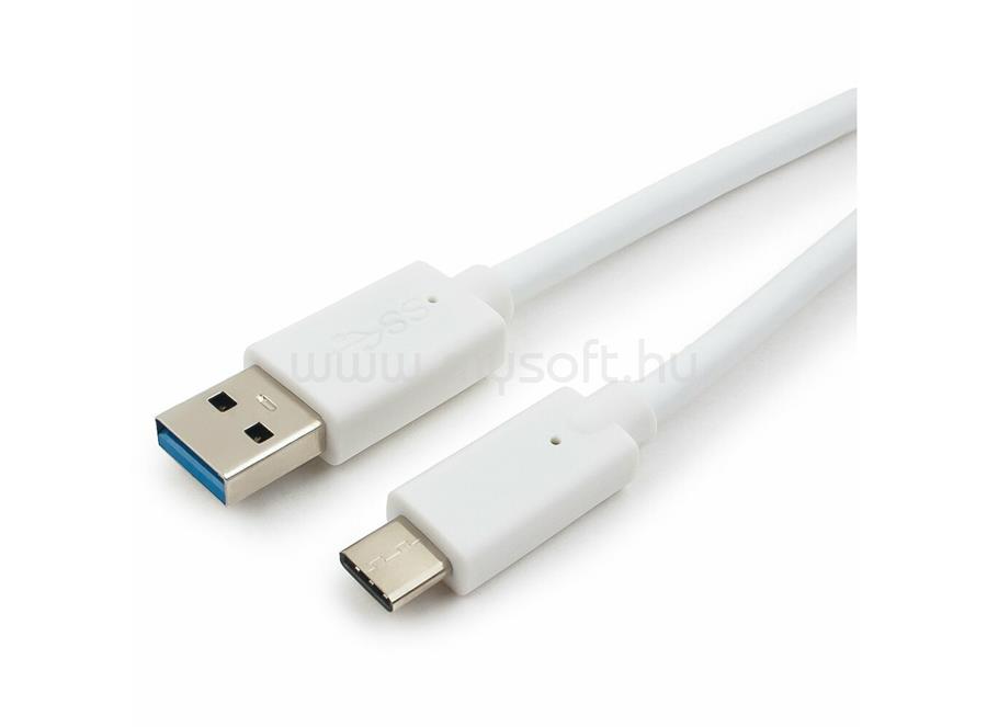 GEMBIRD CCP-USB3-AMCM-6-W USB 3.0 cable to type-C AM/CM 1.8m white