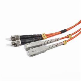 GEMBIRD CFO-STSC-OM2-1M fibre optic patch cable ST-SC duplex MM 50/125 OM2 orange 1m CFO-STSC-OM2-1M small