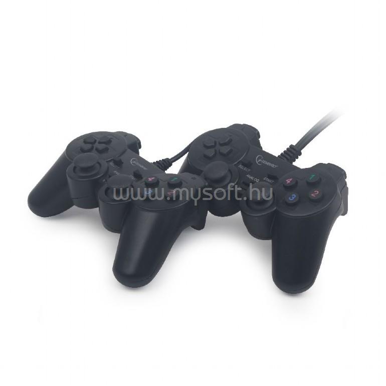 GEMBIRD Double USB dual vibration gamepad