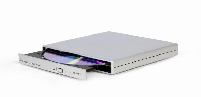 GEMBIRD DVD-USB-02-SV External USB DVD-RW drive silver