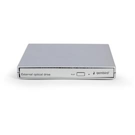 GEMBIRD DVD-USB-021-SV Slim USB DVD-író (ezüst) DVD-USB-021-SV small