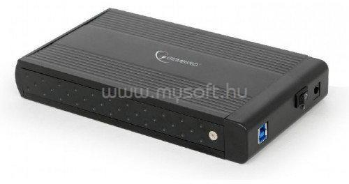 GEMBIRD EE3-U3S-3 külső USB 3.0 3.5" SATA HDD külső ház (fekete)