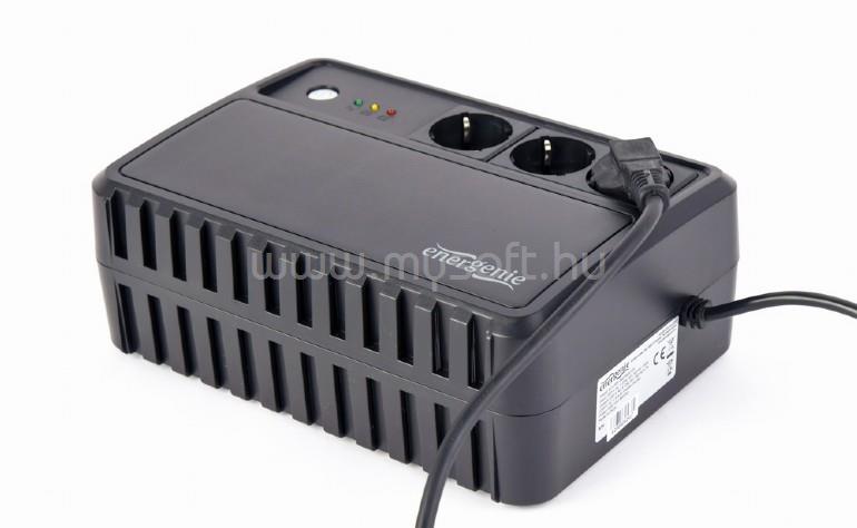ENERGENIE (BY GEMBIRD) UPS 800VA with AVR Intelligent surge-overload- and short-circuit protection Desktop Series 3x Schuko