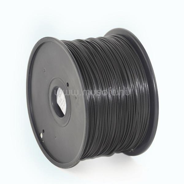 GEMBIRD FILAMENT PLA BLACK, 1,75 MM, 1 KG nyomtatószál