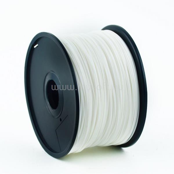 GEMBIRD FILAMENT PLA WHITE, 1,75 MM, 1 KG nyomtatószál