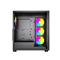GEMBIRD Fornax X450MAX ARGB Tempered Glass Black CCC-FC-X450MAX small