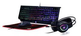 GEMBIRD GGS-UMGL4-01-HU Phantom 4-in-1 Backlight Gaming kit Black HU GGS-UMGL4-01-HU small