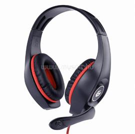 GEMBIRD GHS-05-R gaming headset (piros-fekete) GHS-05-R small