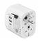 GEMBIRD Grounded universal travel power adapter 15W White TPA-EU2A1C15-01-W small
