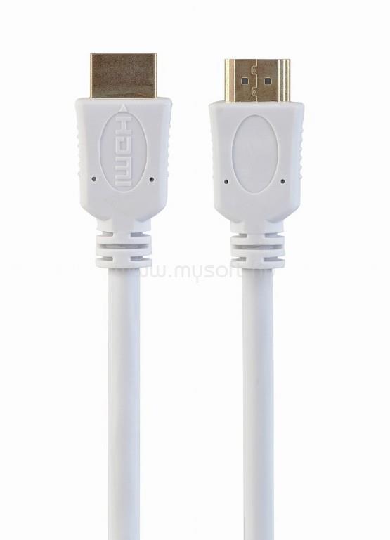 GEMBIRD HDMI 2.0 -> HDMI 2.0 M/M video kábel 1.8m (fehér)