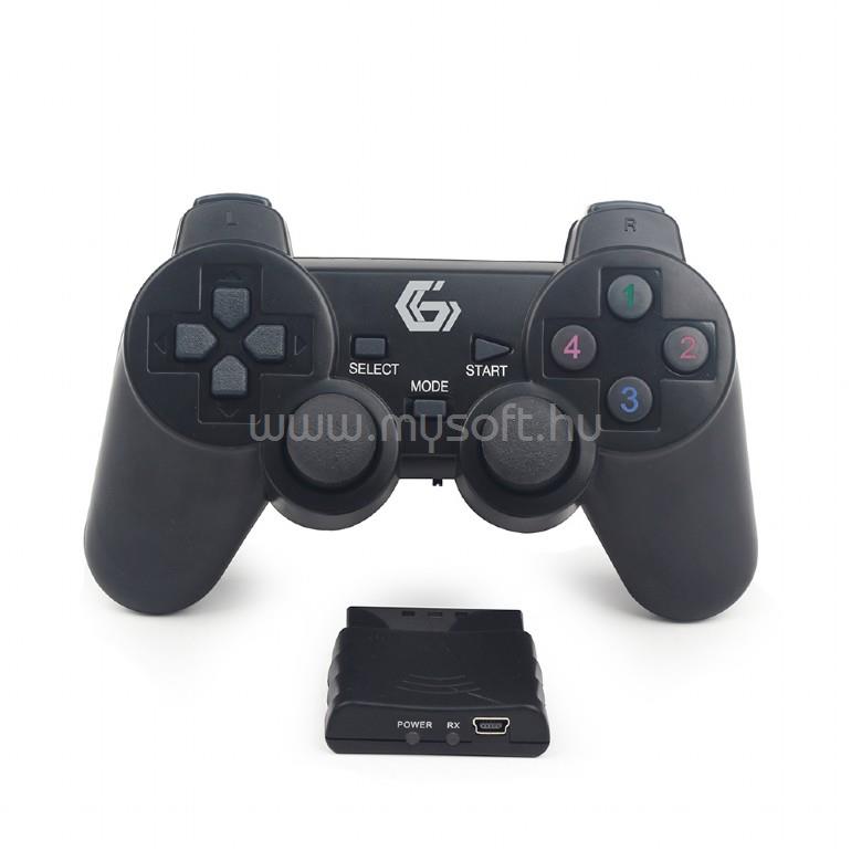 GEMBIRD JPD-WDV-01 Wireless dual vibration gamepad PS2/PS3/PC JPD-WDV-01