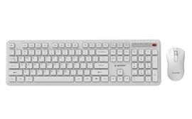 GEMBIRD KBS-WPS-01 Slim Pro Business Wireless Keyboard Combo White US KBS-WPS-01-W small