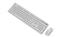 GEMBIRD KBS-WPS-01 Slim Pro Business Wireless Keyboard Combo White US KBS-WPS-01-W small