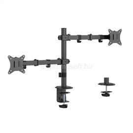 GEMBIRD MA-D2-03 17"-32" kétkaros asztali monitor tartó konzol MA-D2-03 small