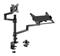 GEMBIRD MA-DA-04 Desk mounted adjustable monitor arm with notebook tray 17