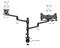 GEMBIRD MA-DA-04 Desk mounted adjustable monitor arm with notebook tray 17