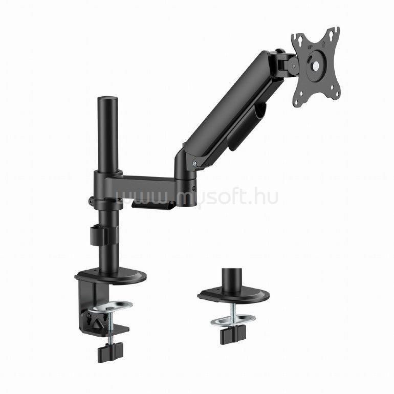 GEMBIRD MA-DA1P-02 Adjustable desk display mounting arm 17"-32" Black