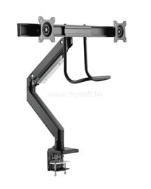 GEMBIRD MA-DA2-04 Desk mounted adjustable monitor arm for 2 monitors 17"-32" Black MA-DA2-04 small