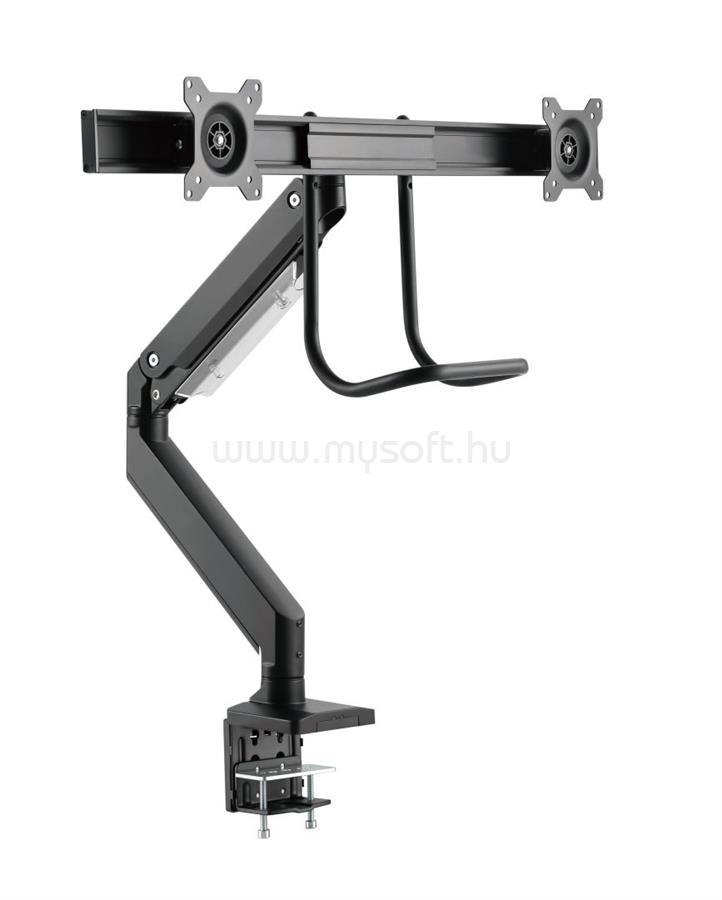 GEMBIRD MA-DA2-04 Desk mounted adjustable monitor arm for 2 monitors 17"-32" Black