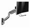 GEMBIRD MA-WA2-02 Adjustable wall 2-display mounting arm, 17