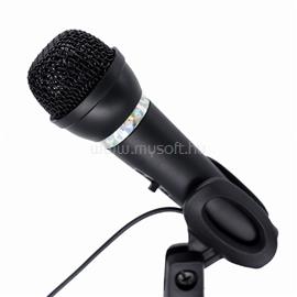 GEMBIRD MIC-D-04 Condenser mikrofon asztali tartóval (fekete) MIC-D-04 small