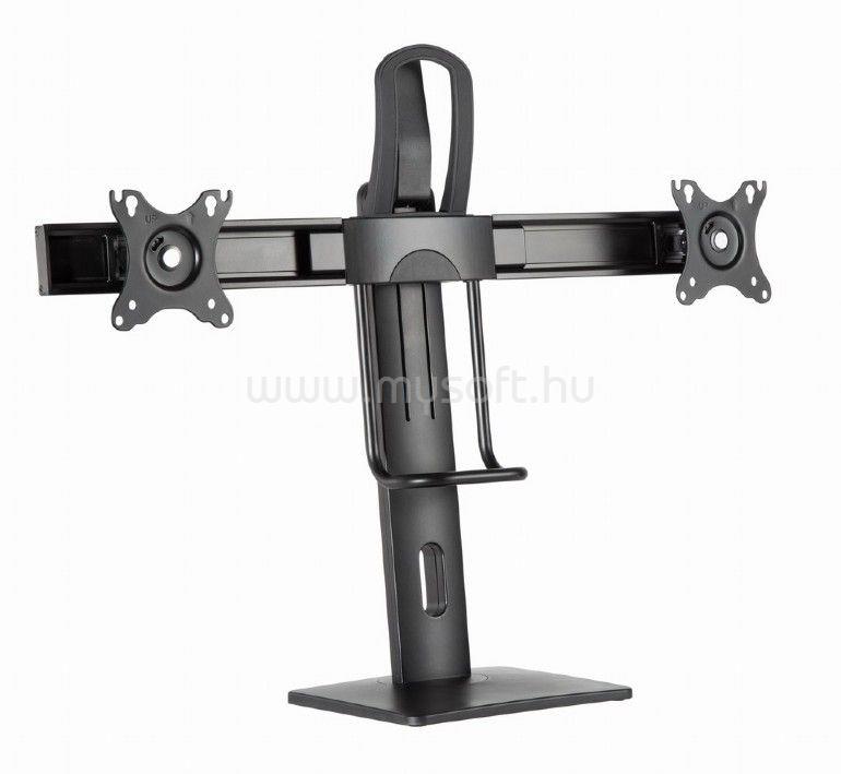GEMBIRD MS-D2-01 Double monitor desk stand height adjustable