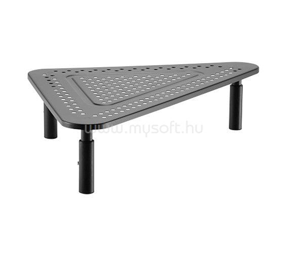 GEMBIRD MS-TABLE-02 Adjustable Triangle Monitor Stand Black