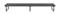 GEMBIRD MS-TABLE2-01 Monitor stand for 2 monitors (Long Rectangle) MS-TABLE2-01 small