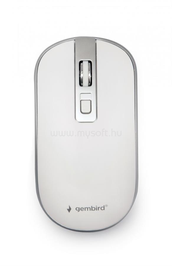 GEMBIRD MUSW-4B-06-WS Wireless optical mouse White/Silver
