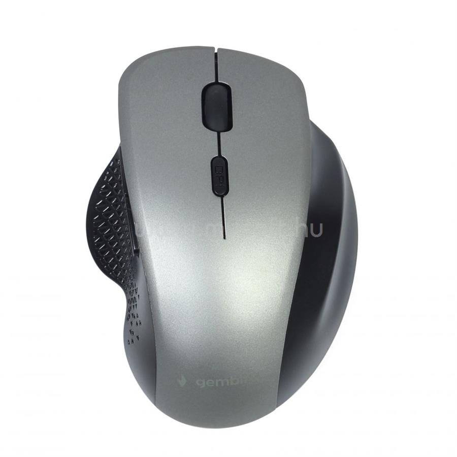 GEMBIRD MUSW-6B-02-BG wireless optical mouse Black/Space Grey