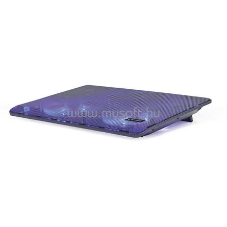 GEMBIRD NBS-2F15-05 notebook hűtőpad / állvány (fekete)