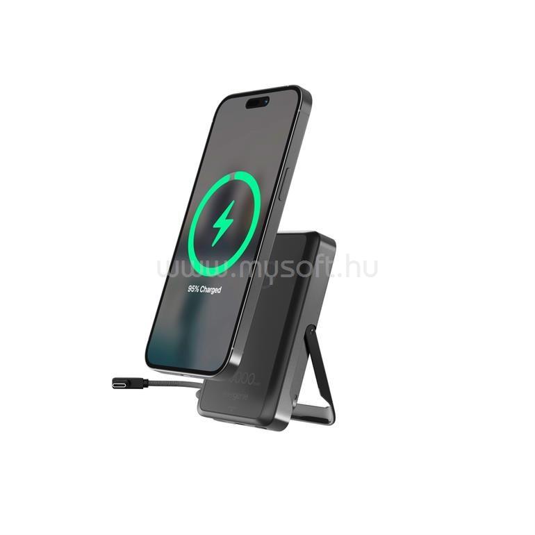 GEMBIRD PB10-WPC15MS-01 10000mAh Wireless PowerBank Black