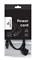 GEMBIRD PC-186-ML12-0.5M Power cord (C5) VDE approved 0,5m Black PC-186-ML12-0.5M small